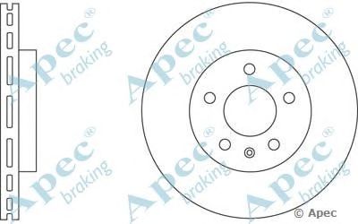 APEC BRAKING dsk2660 -  Тормозной диск
